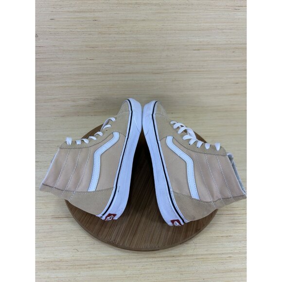 Vans Sk8 Hi Tapered Honey Peach Athletic High Top Shoes Unisex Mens 8 Womens 9.5 - Picture 5 of 8